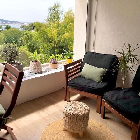 Charme & Calme-Tamaris- Studio Vue Mer - Piscine - Le Petit Olivier Sur Mer La Seyne-sur-Mer Zewnętrze zdjęcie
